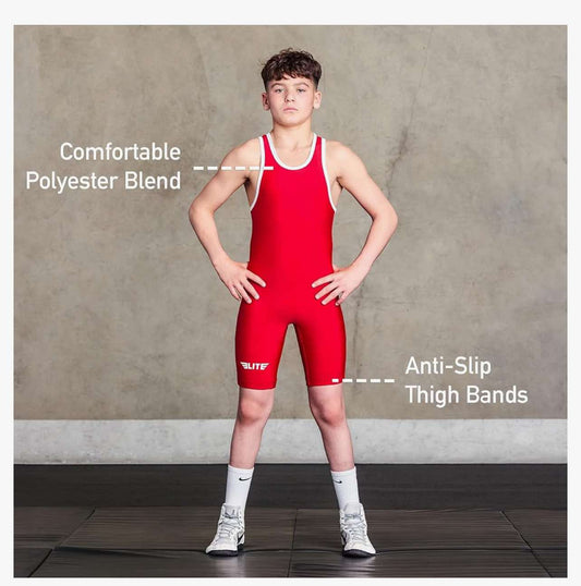 HOLTON Wrestling singlet with H Trident